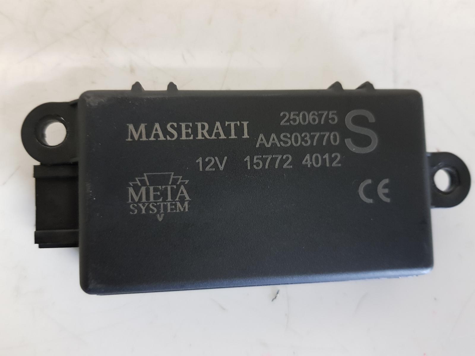 2013 Maserati Granturismo Ecu View Auto part Ecu Maserati Granturismo 2013