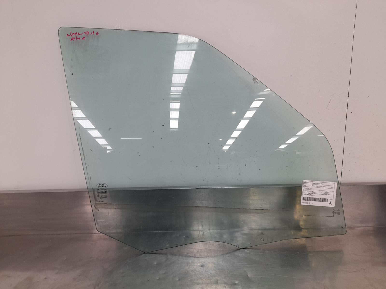 View Auto part Right Front Door Window Land Rover Rangerover Sport 2006