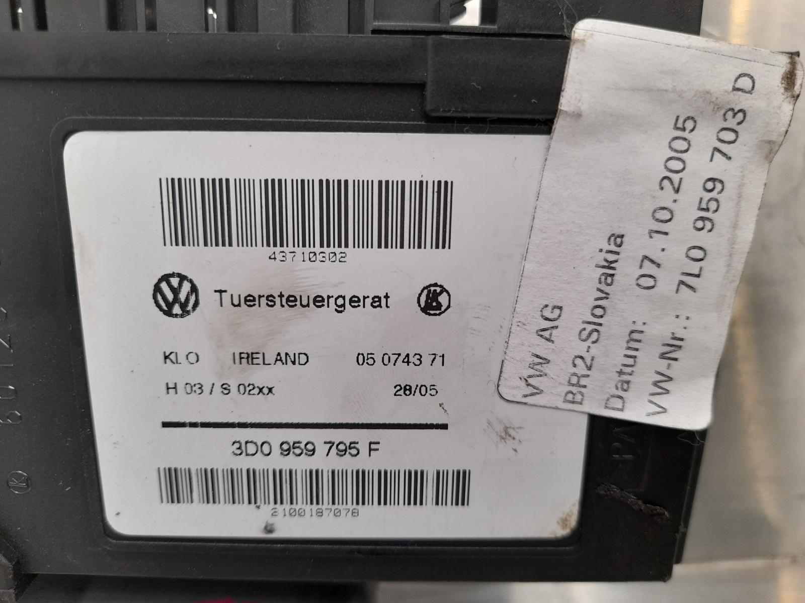 View Auto part Left Front Window Reg/Motor Porsche Cayenne 2005