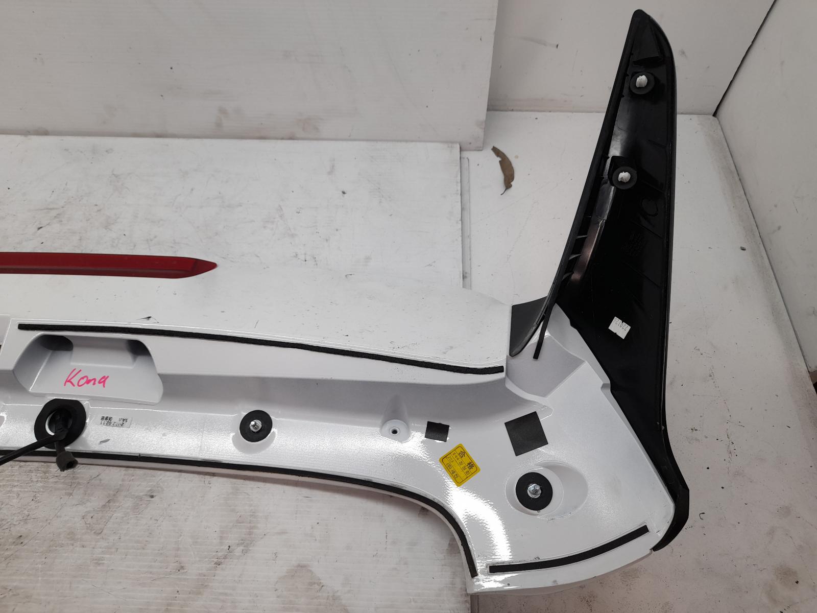 2022 Hyundai Kona Rear Spoiler View Auto part Rear Spoiler Hyundai Kona 2022