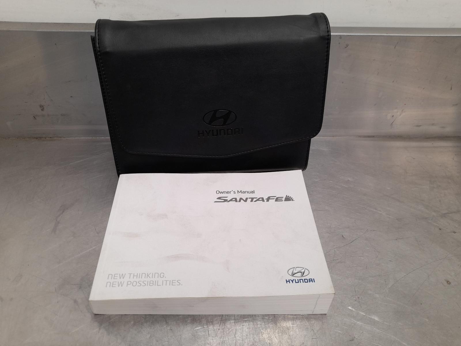 View Auto part Owners Handbook Hyundai Santa Fe 2016