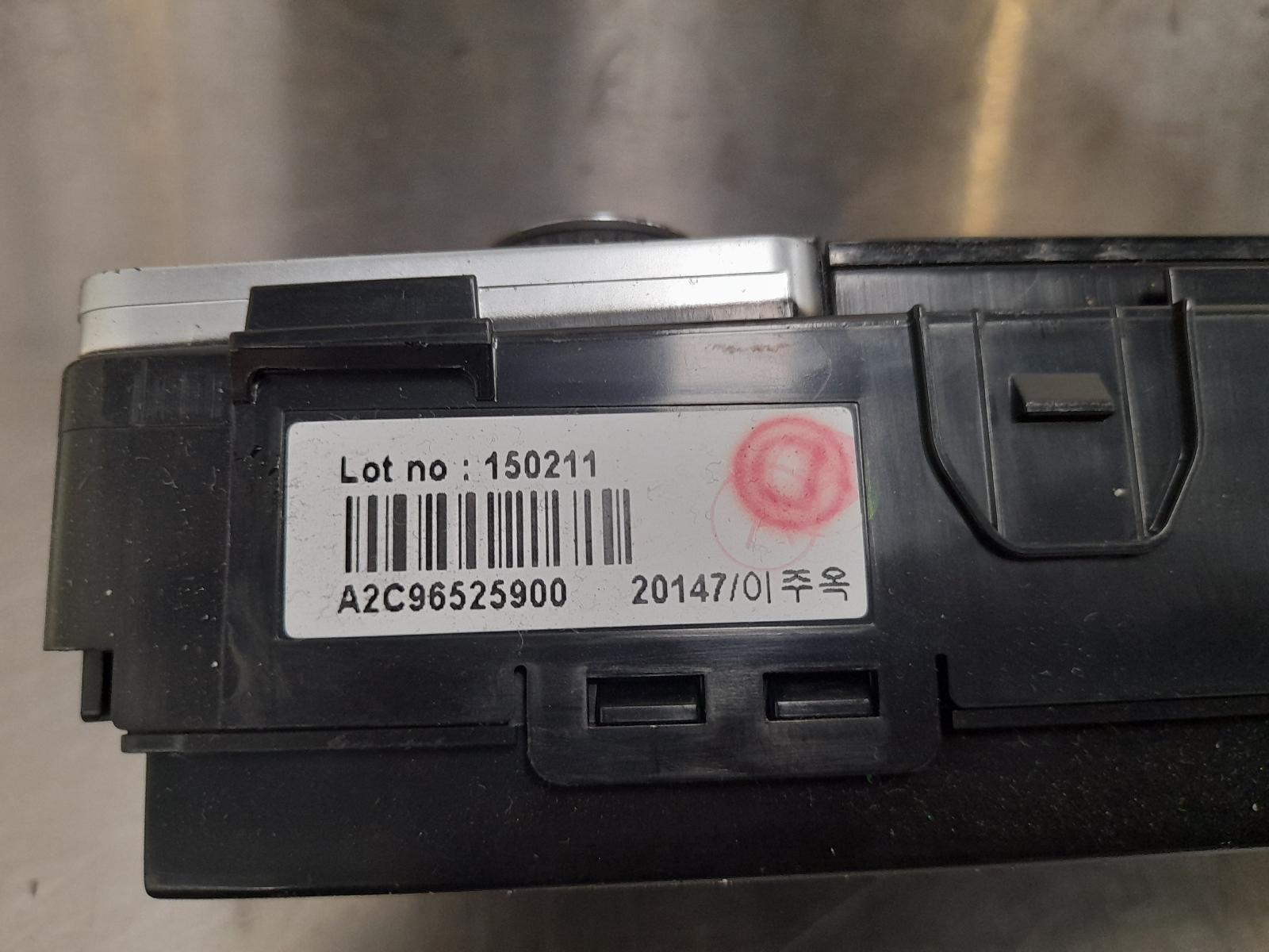 View Auto part Heater/Ac Controls Hyundai Sonata 2015