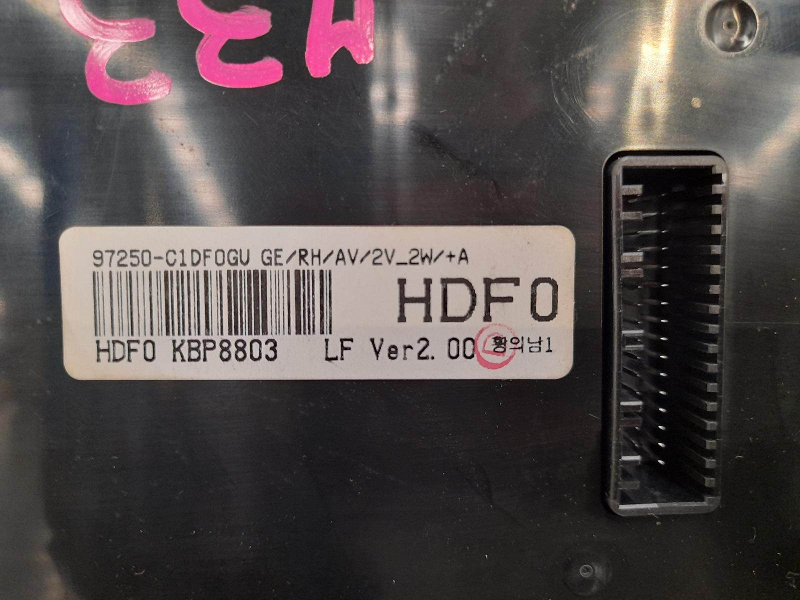 View Auto part Heater/Ac Controls Hyundai Sonata 2015