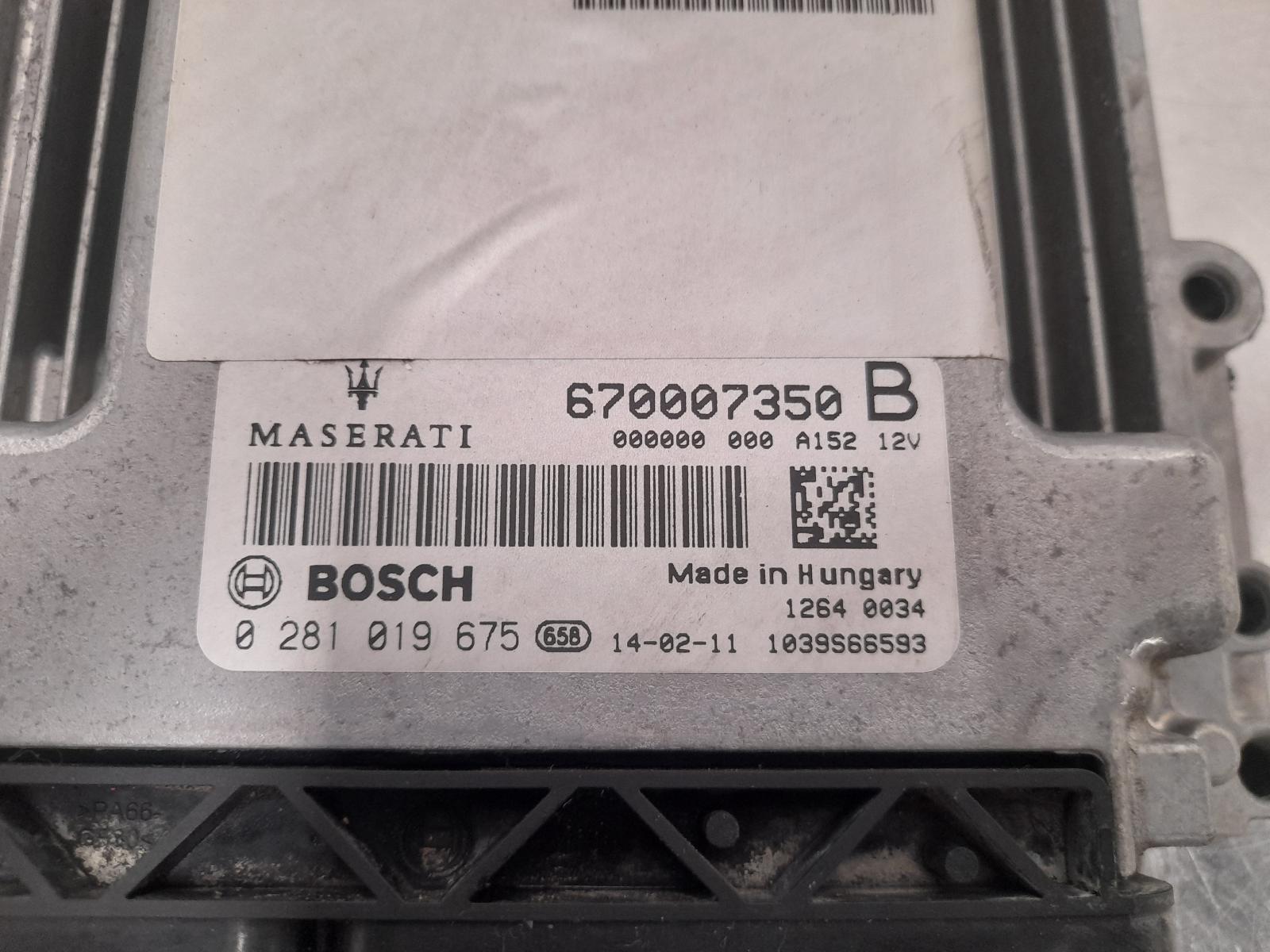 2015 Maserati Quattroporte Ecu View Auto part Ecu Maserati Quattroporte 2015