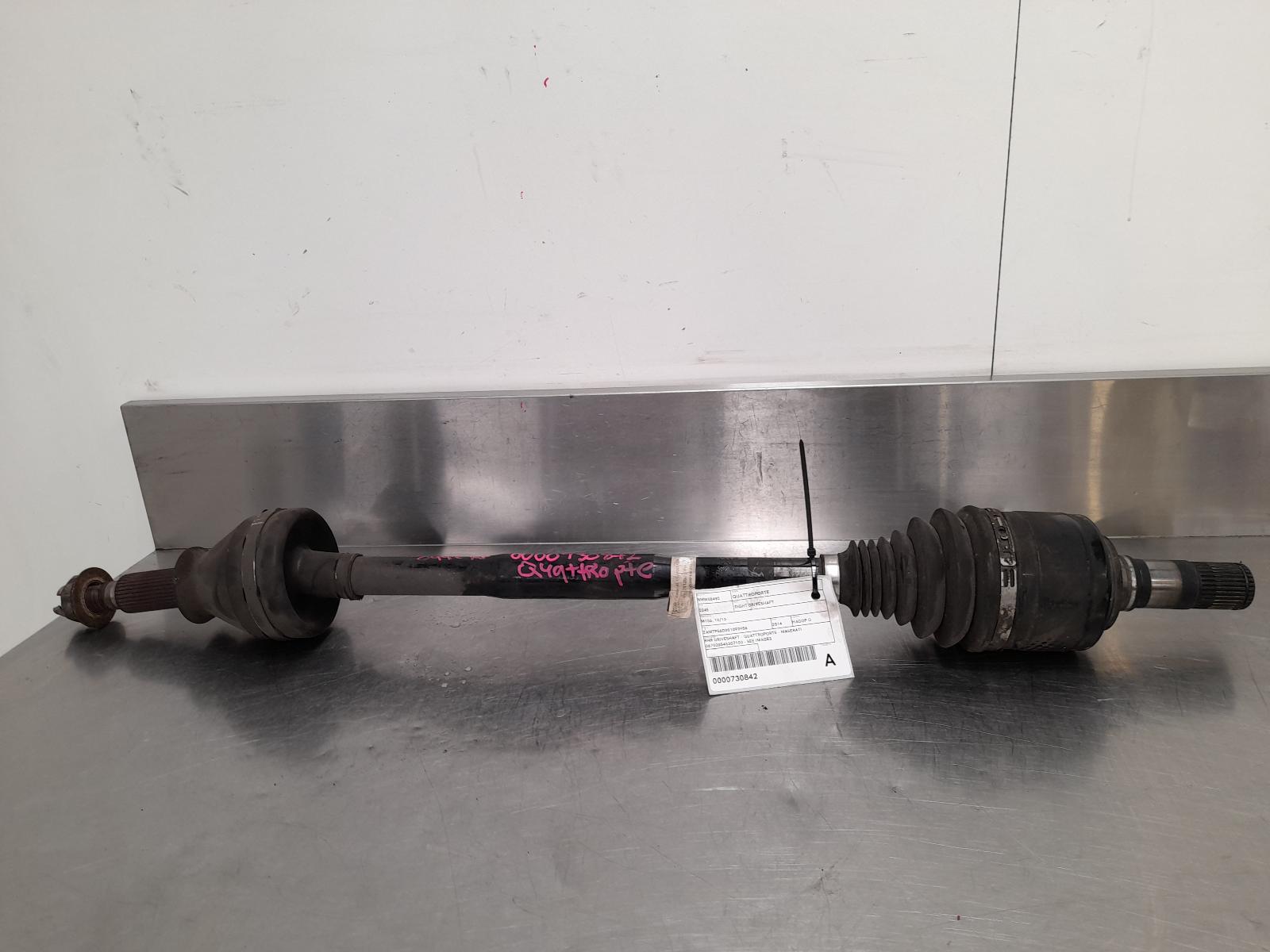 2015 Maserati Quattroporte Right Driveshaft View Auto part Right Driveshaft Maserati Quattroporte 2015