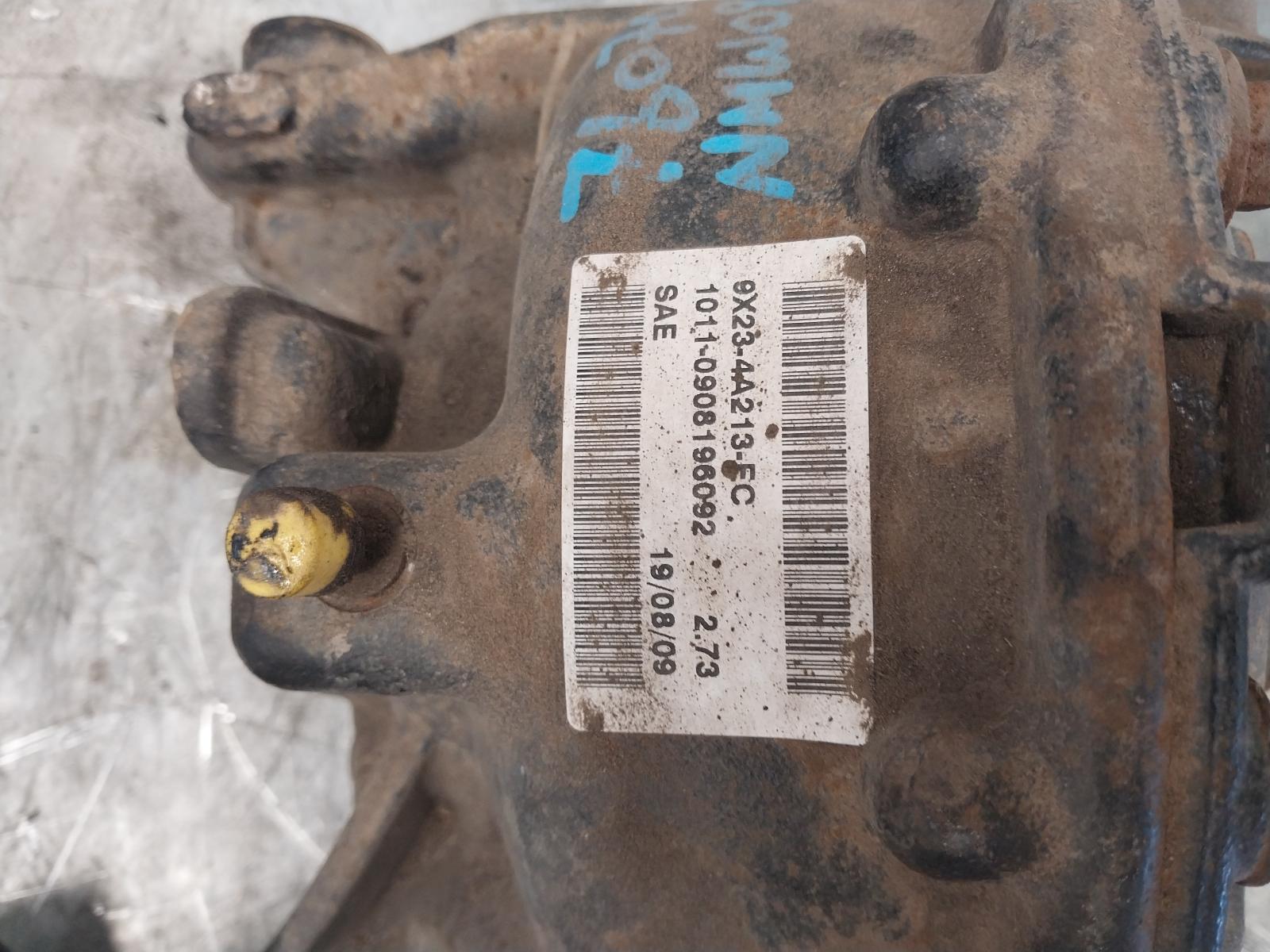 2009 Jaguar Xf Differential Centre View Auto part Differential Centre Jaguar Xf 2009