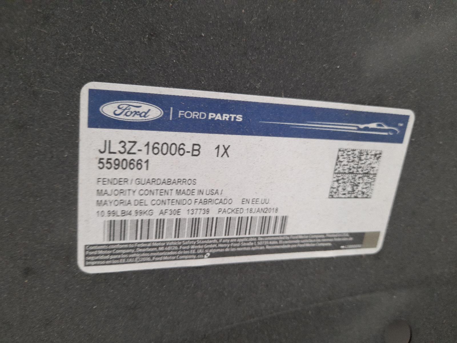 View Auto part Left Guard Ford F Series 2018