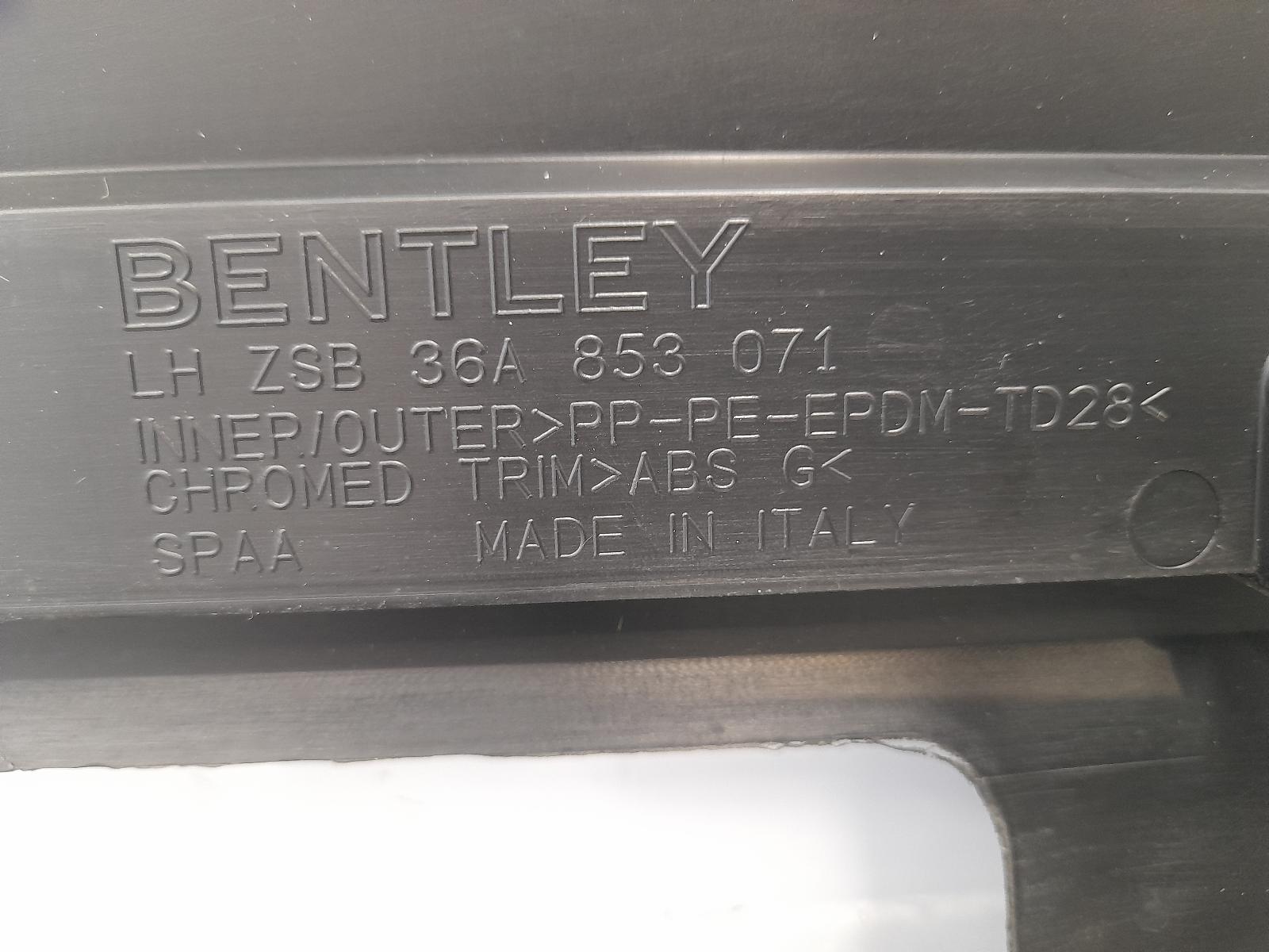 View Auto part Body/Door Mould Bentley Bentayga 2024