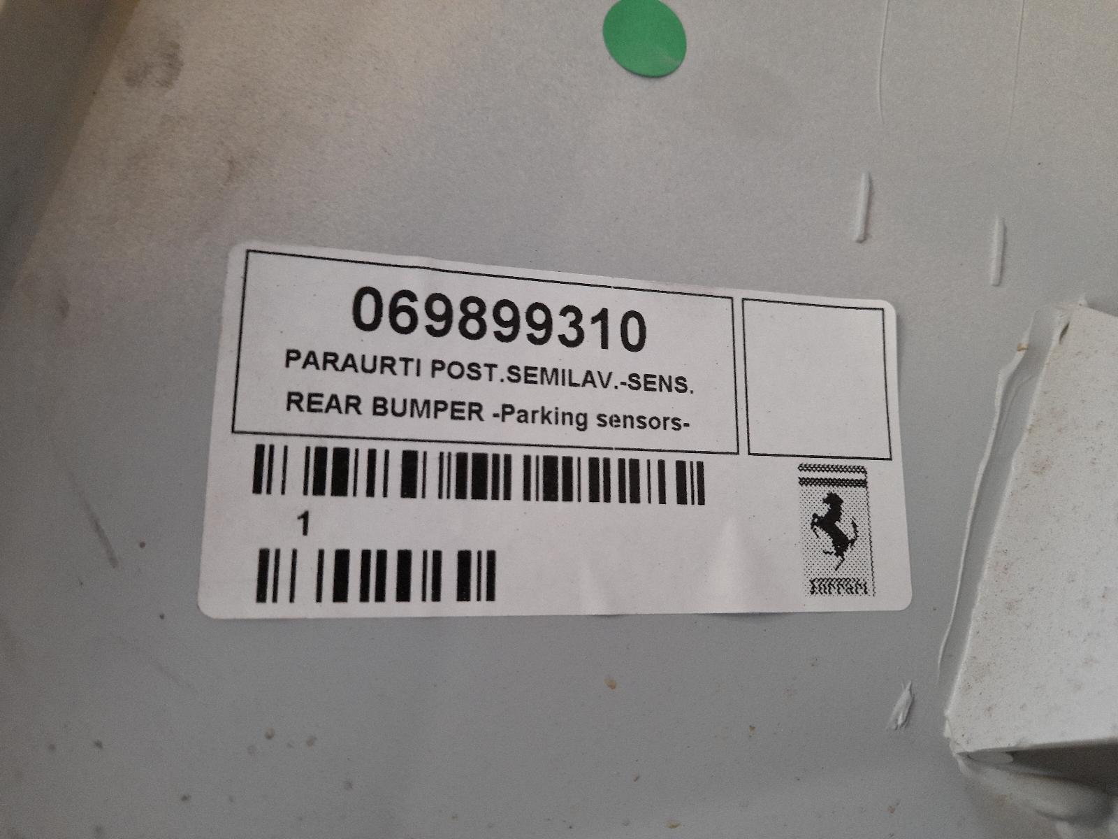 View Auto part Rear Bumper Ferrari 599 Fiorano 2008