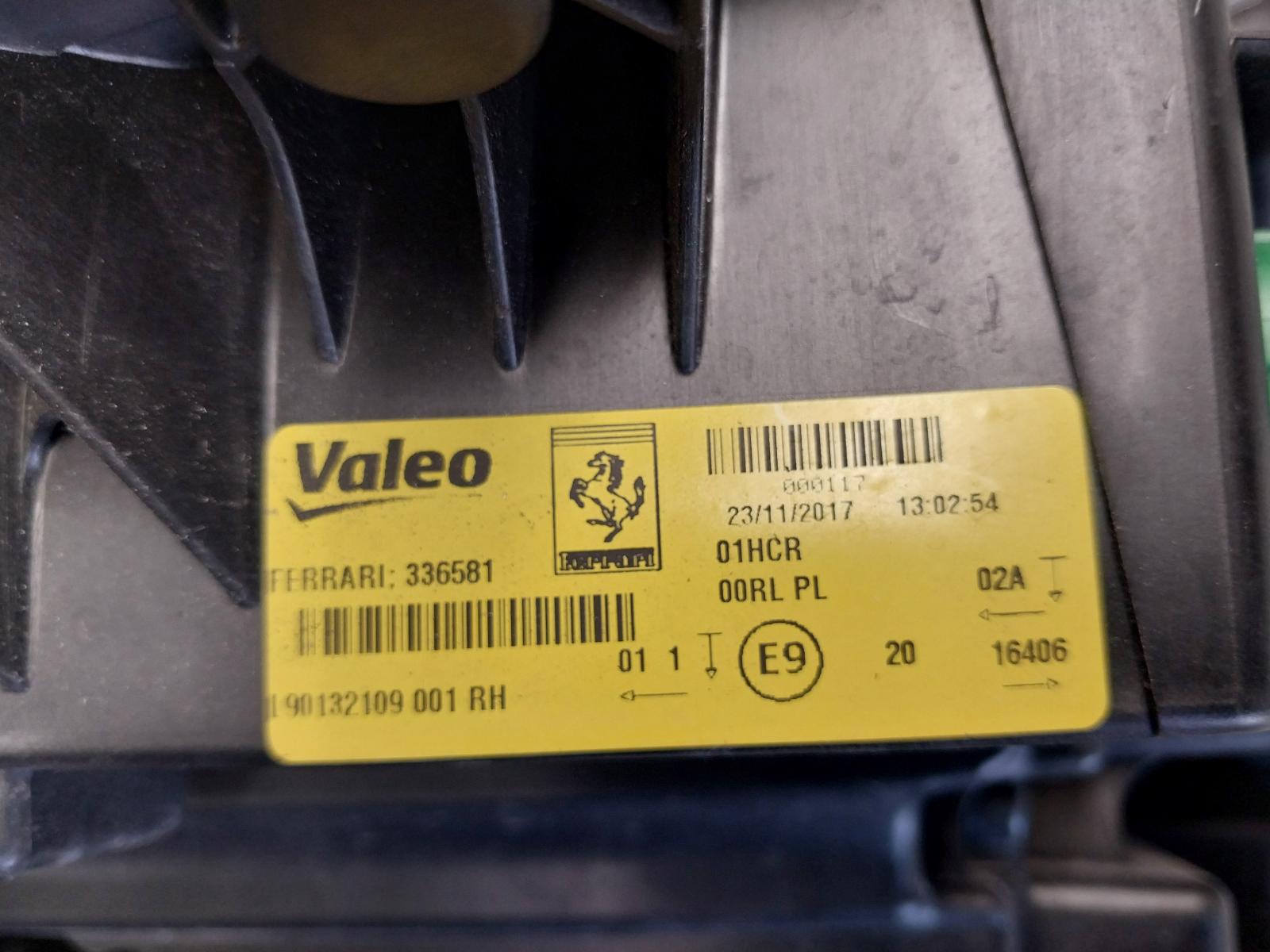 View Auto part Headlamp Ballast Ferrari F12 2013