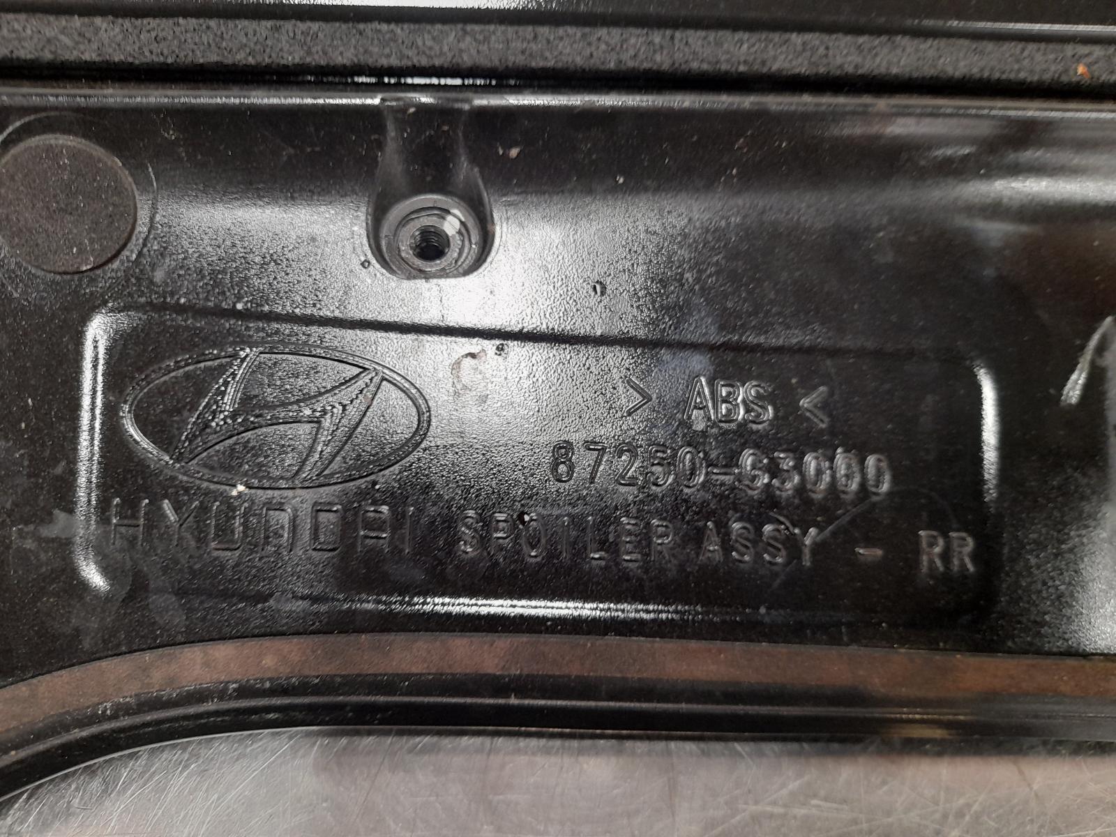 View Auto part Rear Spoiler Hyundai I30 2019