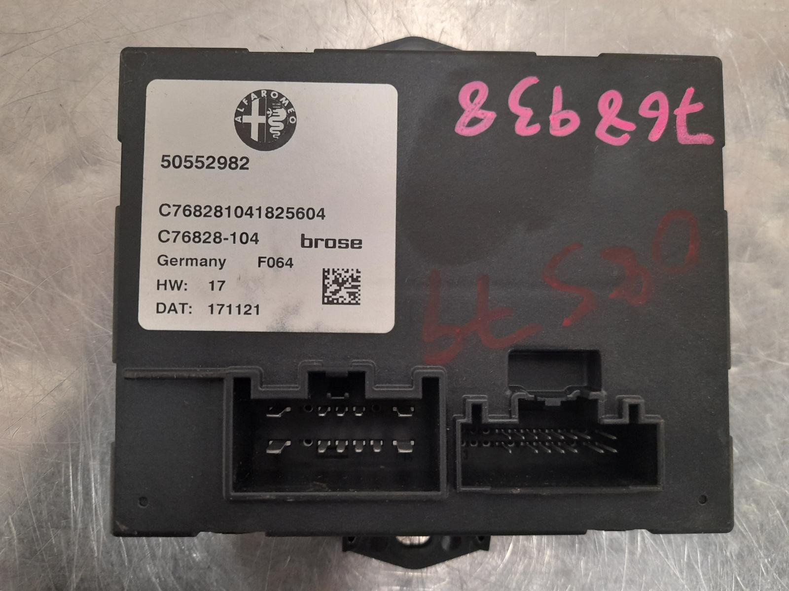 View Auto part Ecu Alfa Romeo Stelvio 2018