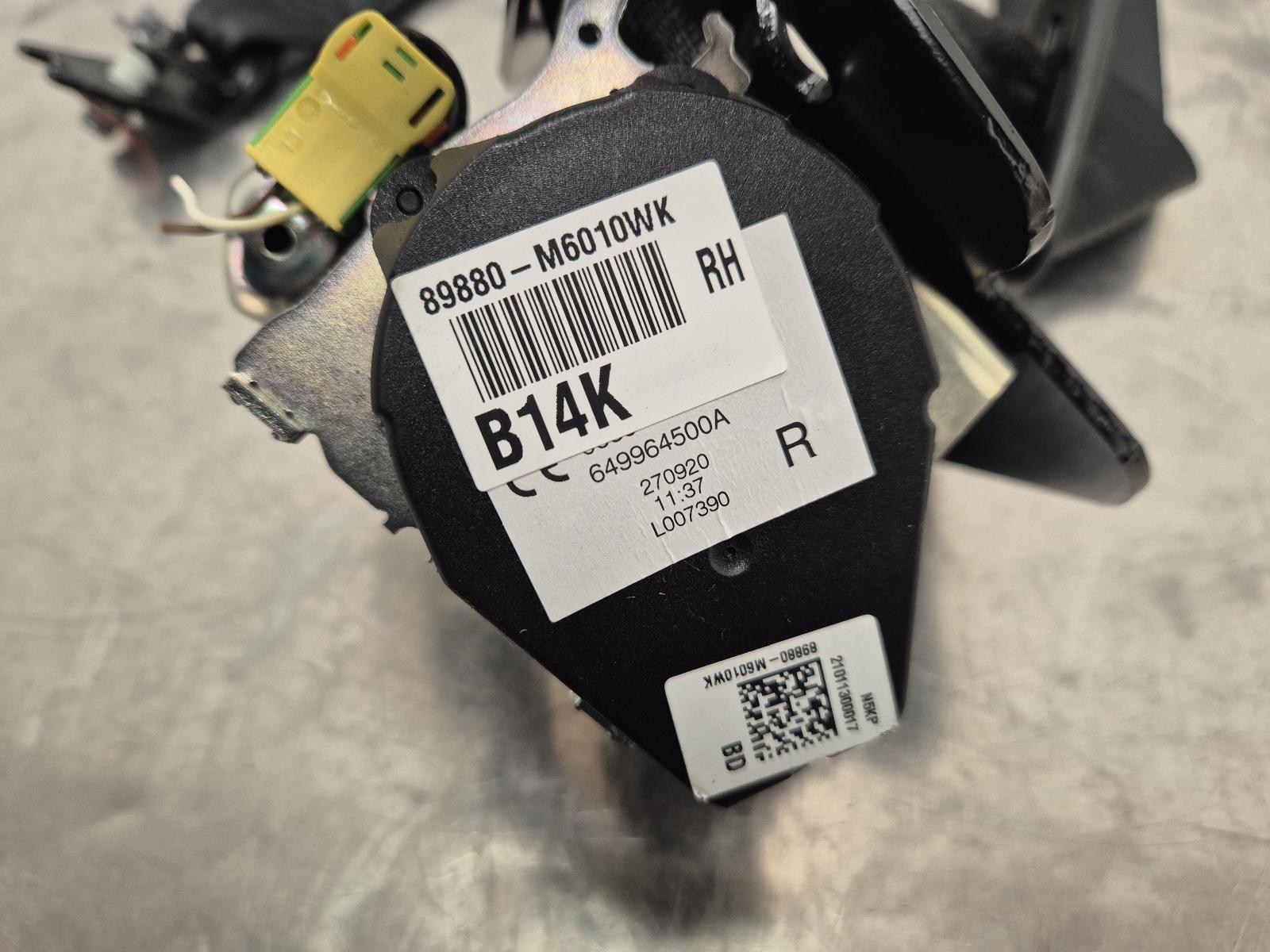 View Auto part Seatbelt/Stalk Kia Cerato 2020