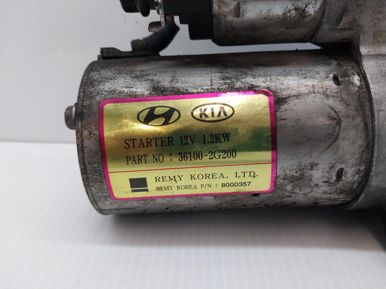 2014 Hyundai Iload/imax Starter View Auto part Starter Hyundai Iload/imax 2014
