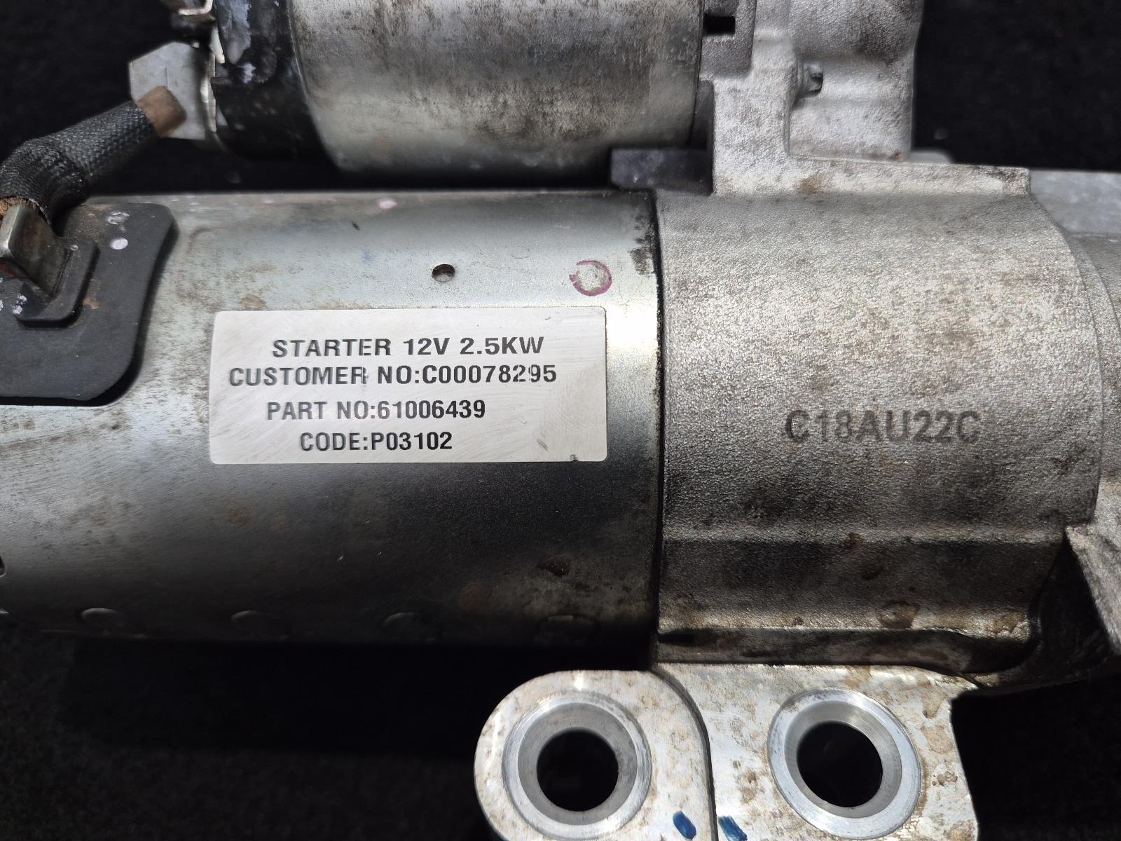 View Auto part Starter Ldv Deliver 9 2022