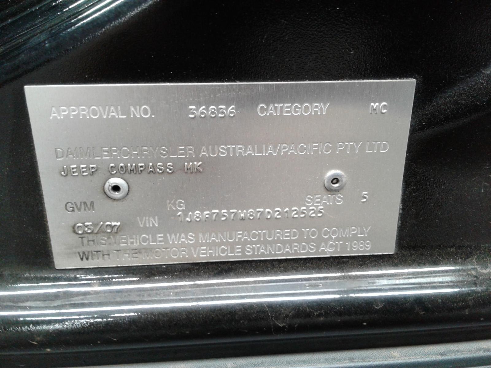 View Auto part A/C Condenser Jeep Compass 2007