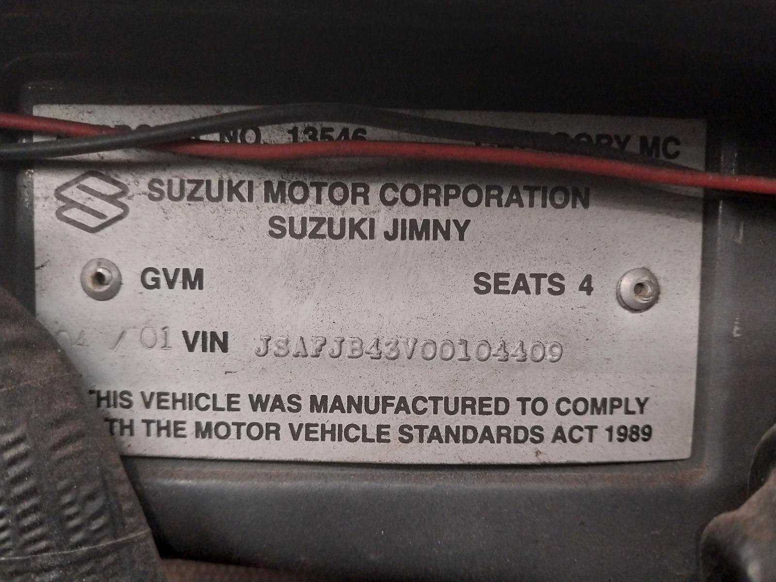 2001 Suzuki Jimny Front Prop Shaft View Auto part Front Prop Shaft Suzuki Jimny 2001