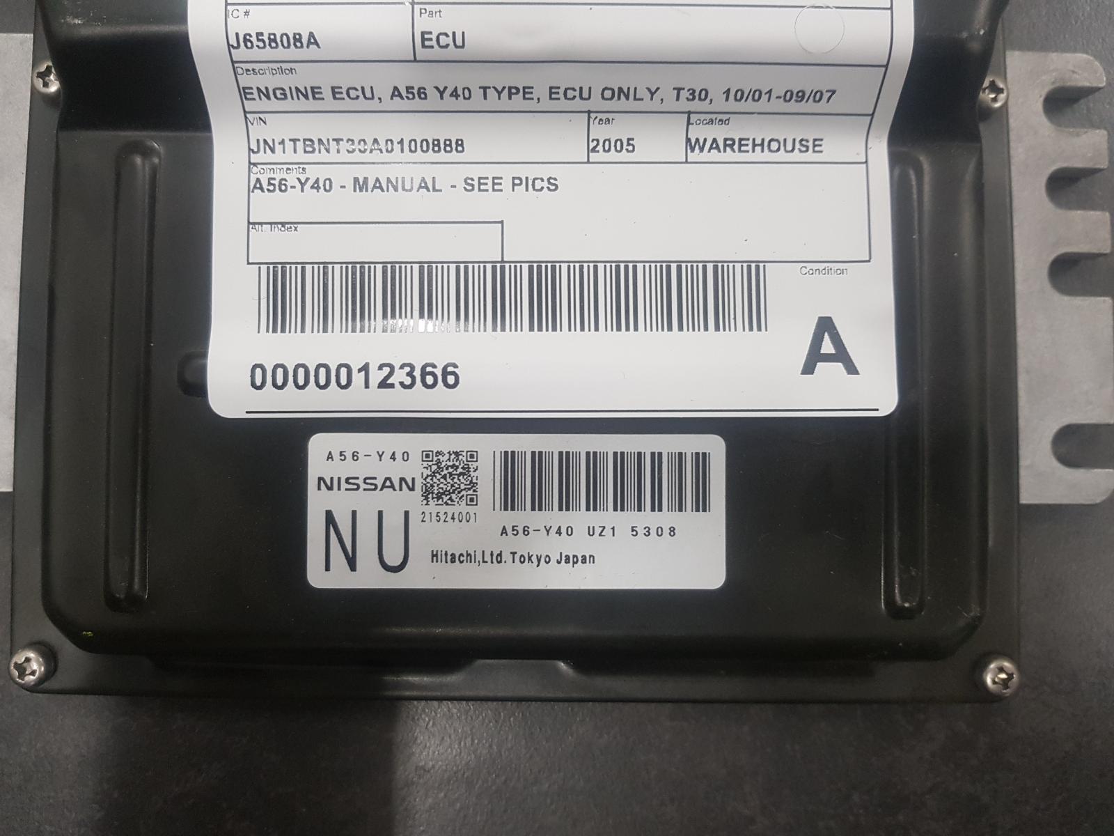 View Auto part Ecu Nissan Xtrail 2005