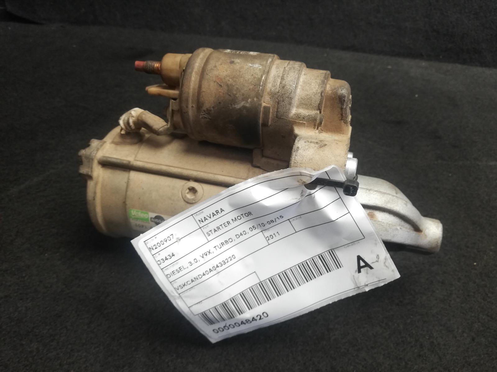 View Auto part Starter Nissan Navara 2011