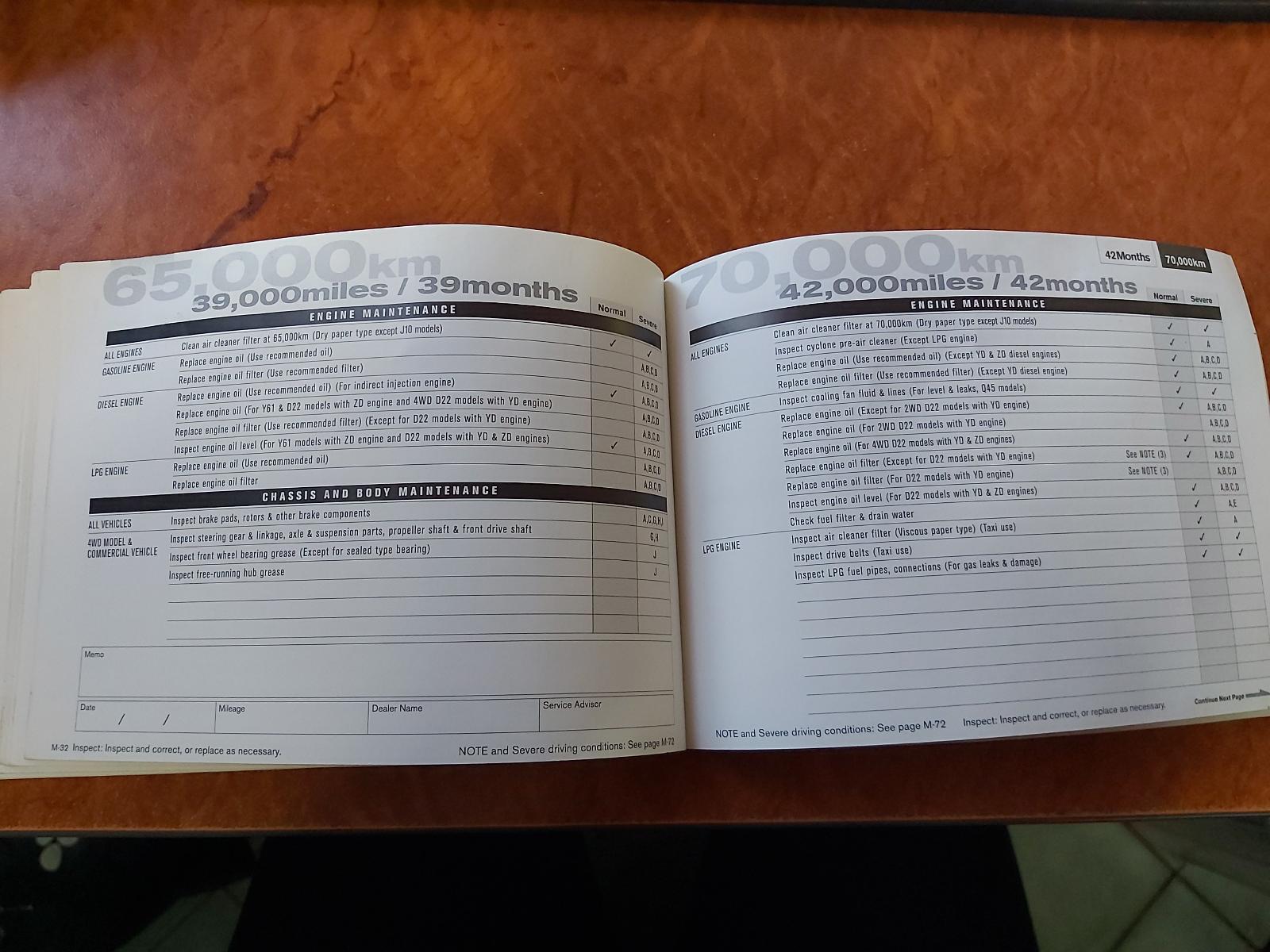 View Auto part Owners Handbook Nissan Navara 2009