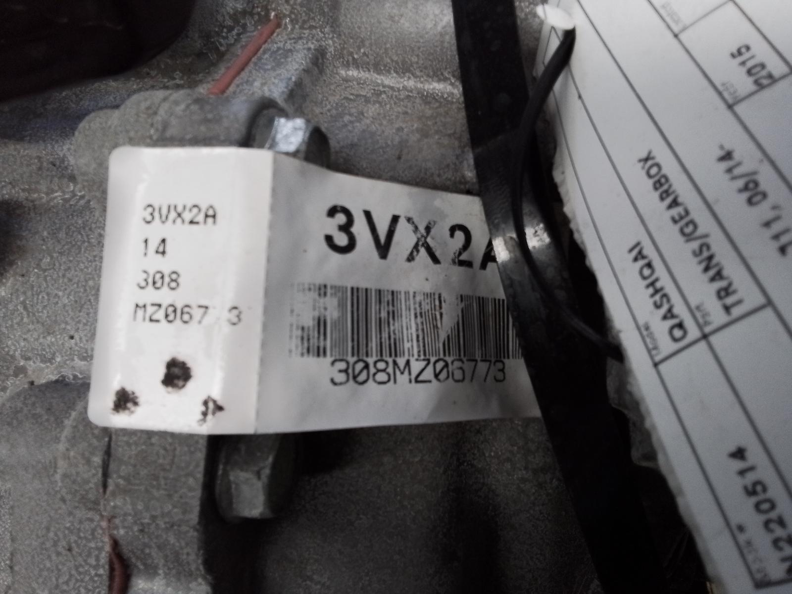 View Auto part Trans/Gearbox Nissan Qashqai 2015