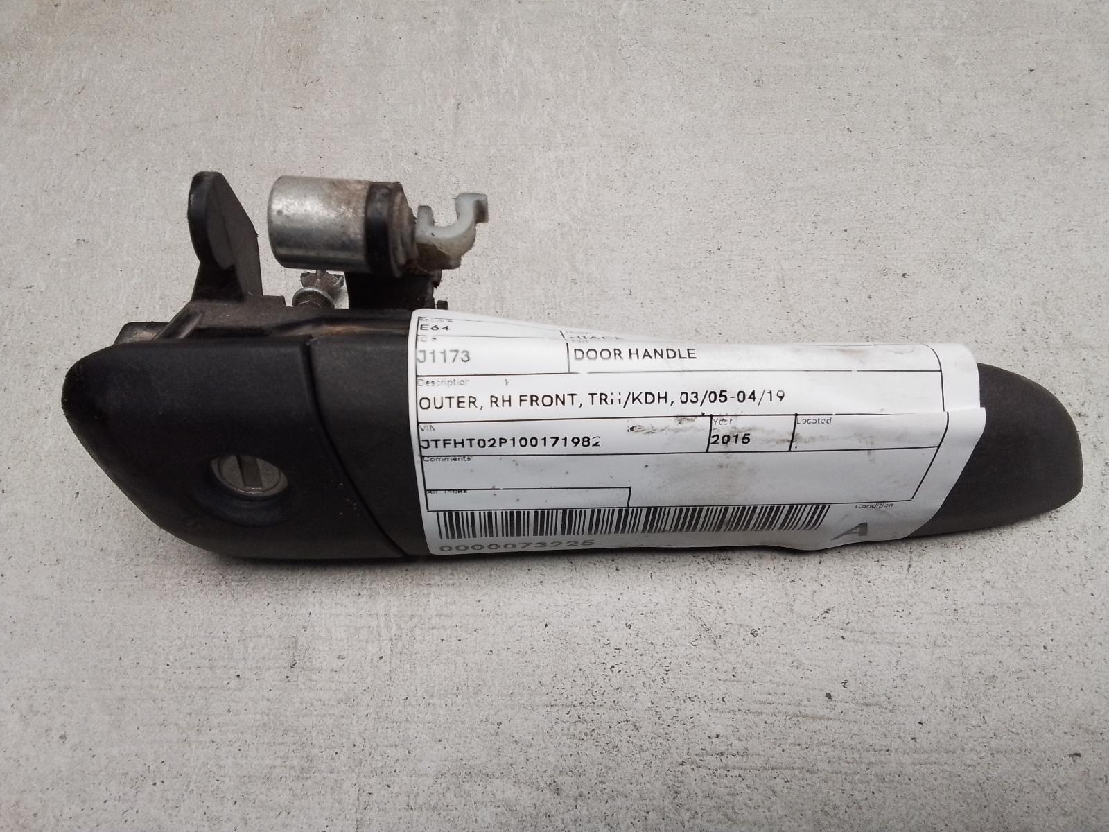 View Auto part Door Handle Toyota Hiace 2015