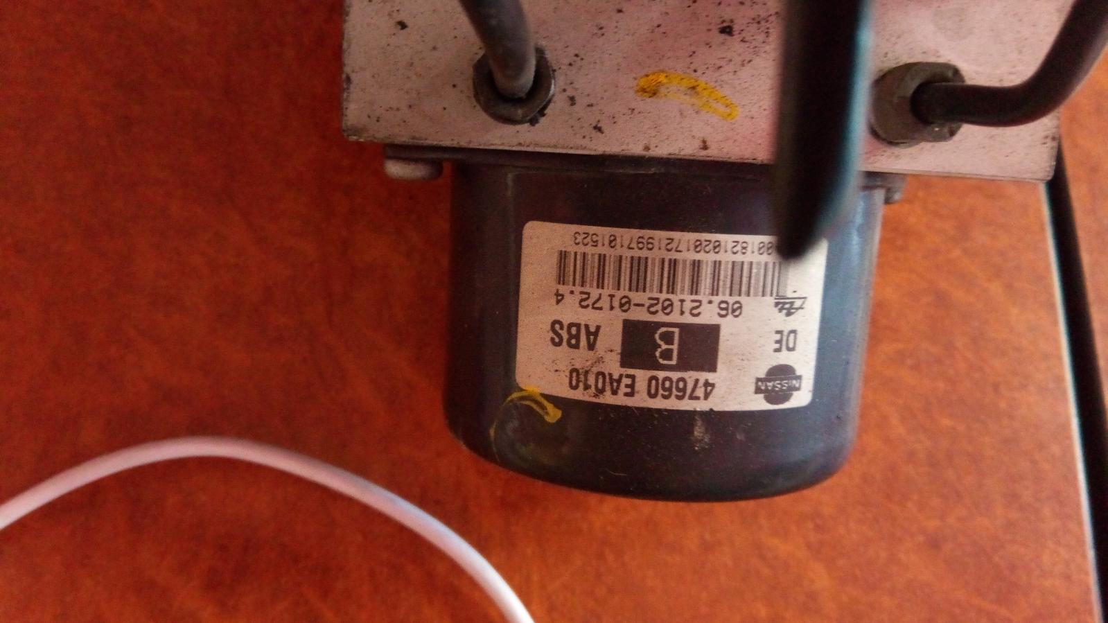 View Auto part Abs Pump/Modulator Nissan Navara 2007