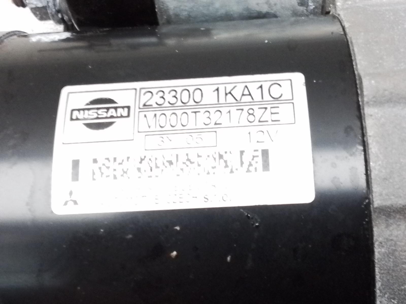 View Auto part Starter Nissan Juke 2014