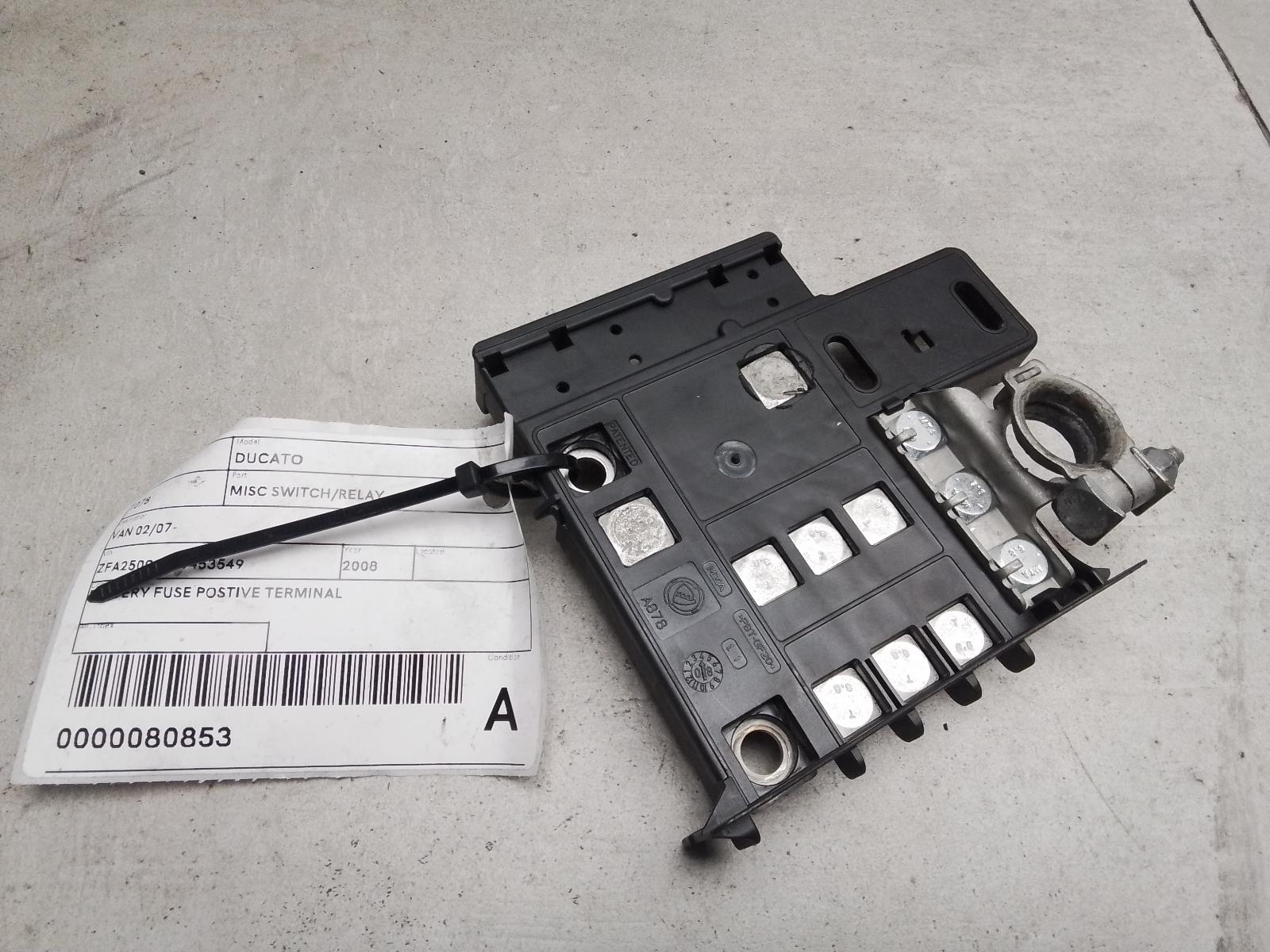 View Auto part Misc Switch/Relay Fiat Ducato 2008