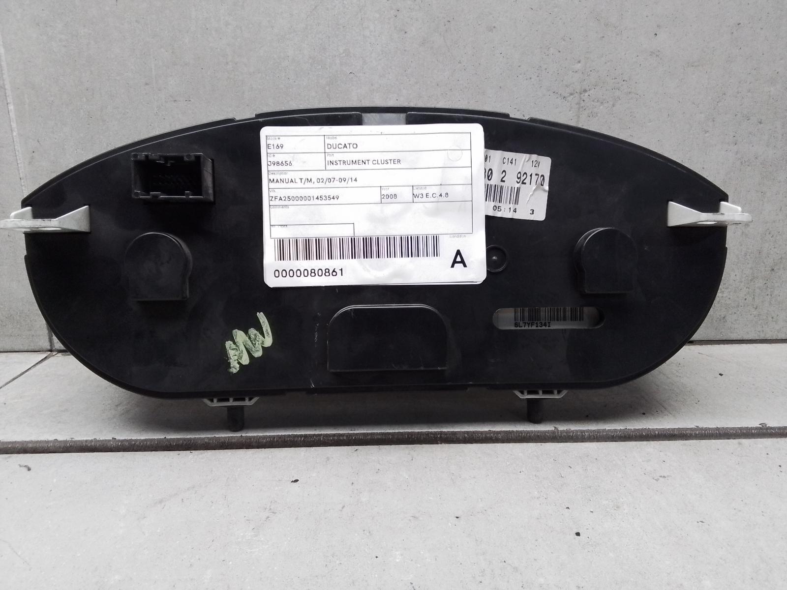 View Auto part Instrument Cluster Fiat Ducato 2008