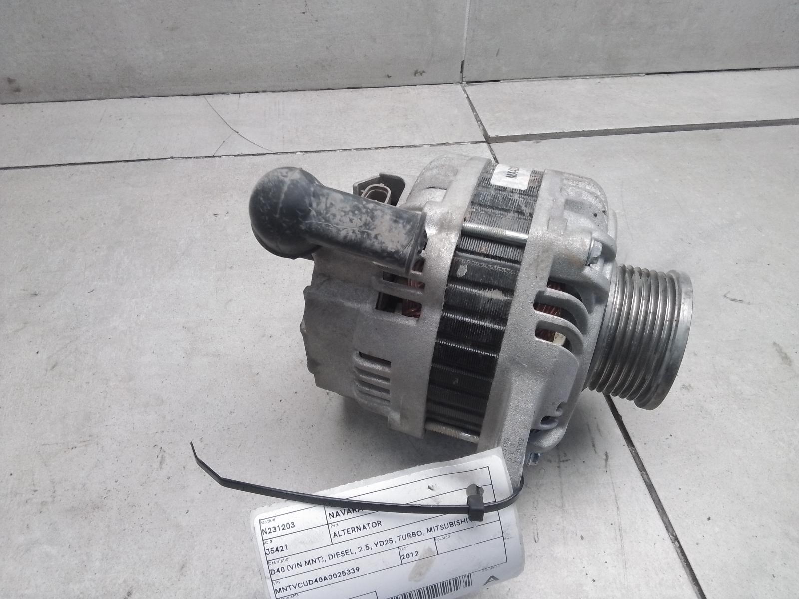 View Auto part Alternator Nissan Navara 2012