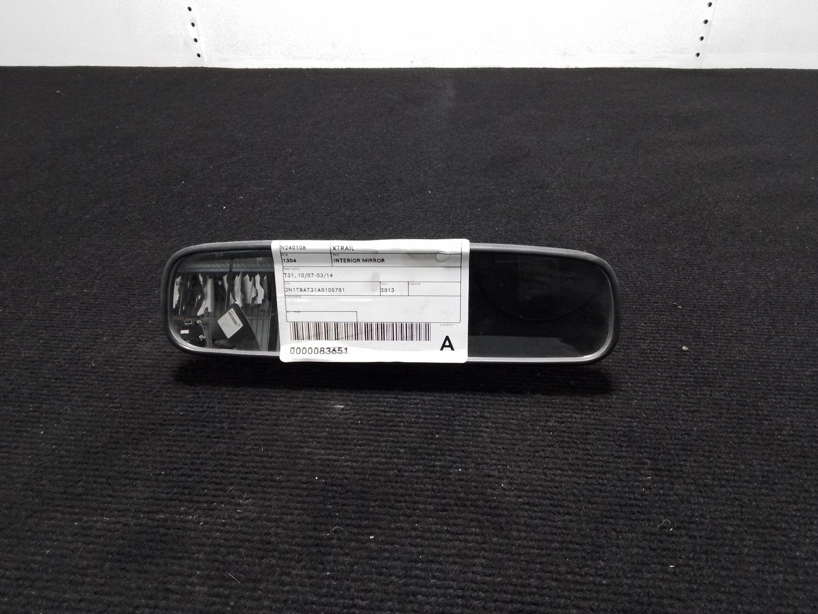View Auto part Interior Mirror Nissan Xtrail 2013