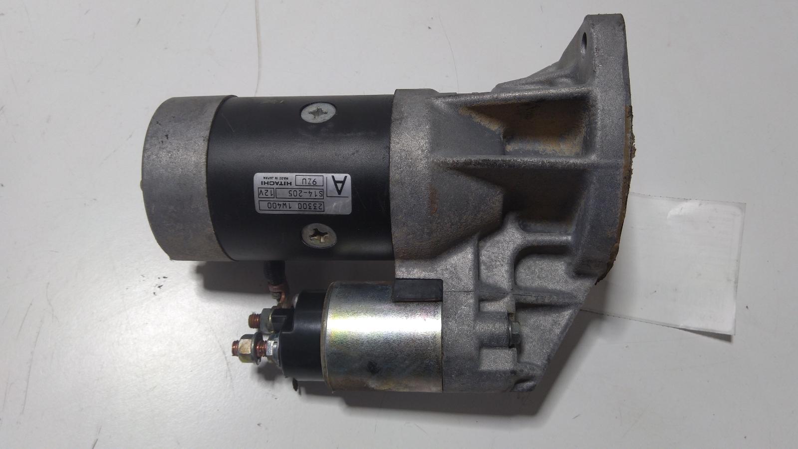 View Auto part Starter Nissan Navara 2000