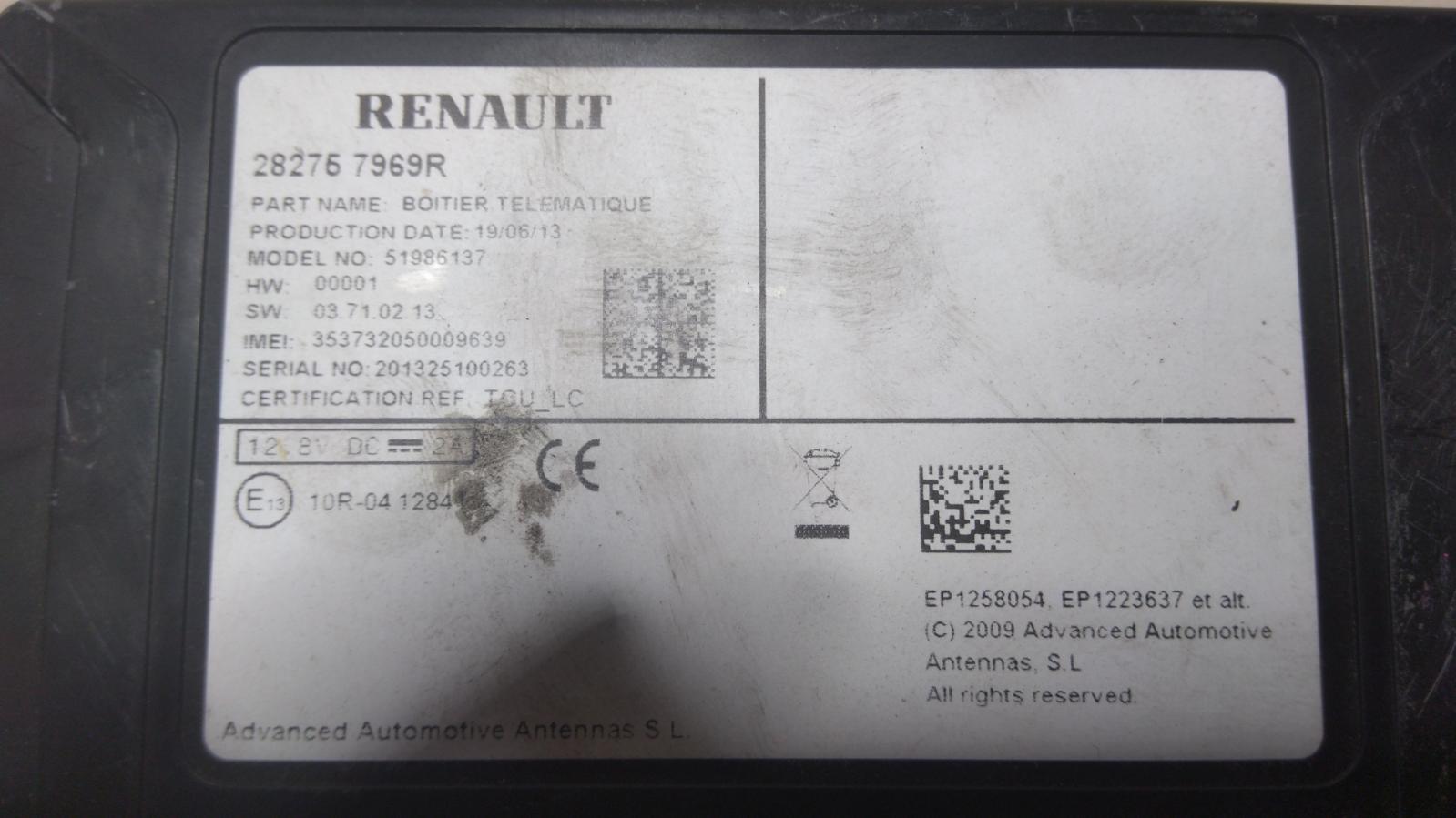 2014 Renault Megane Ecu View Auto part Ecu Renault Megane 2014