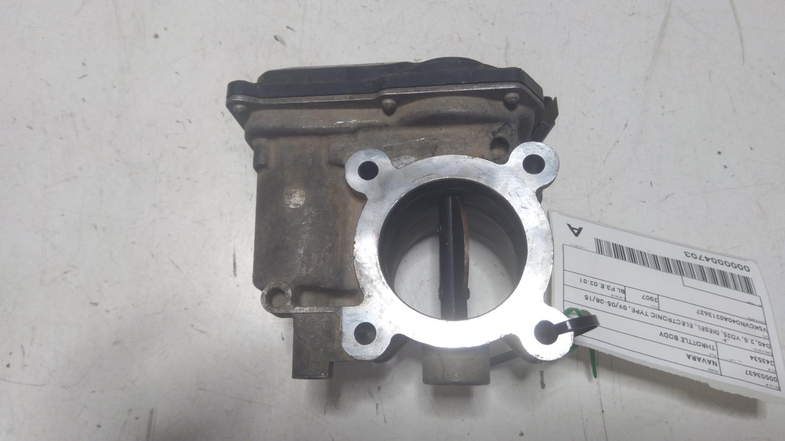 View Auto part Throttle Body Nissan Navara 2007