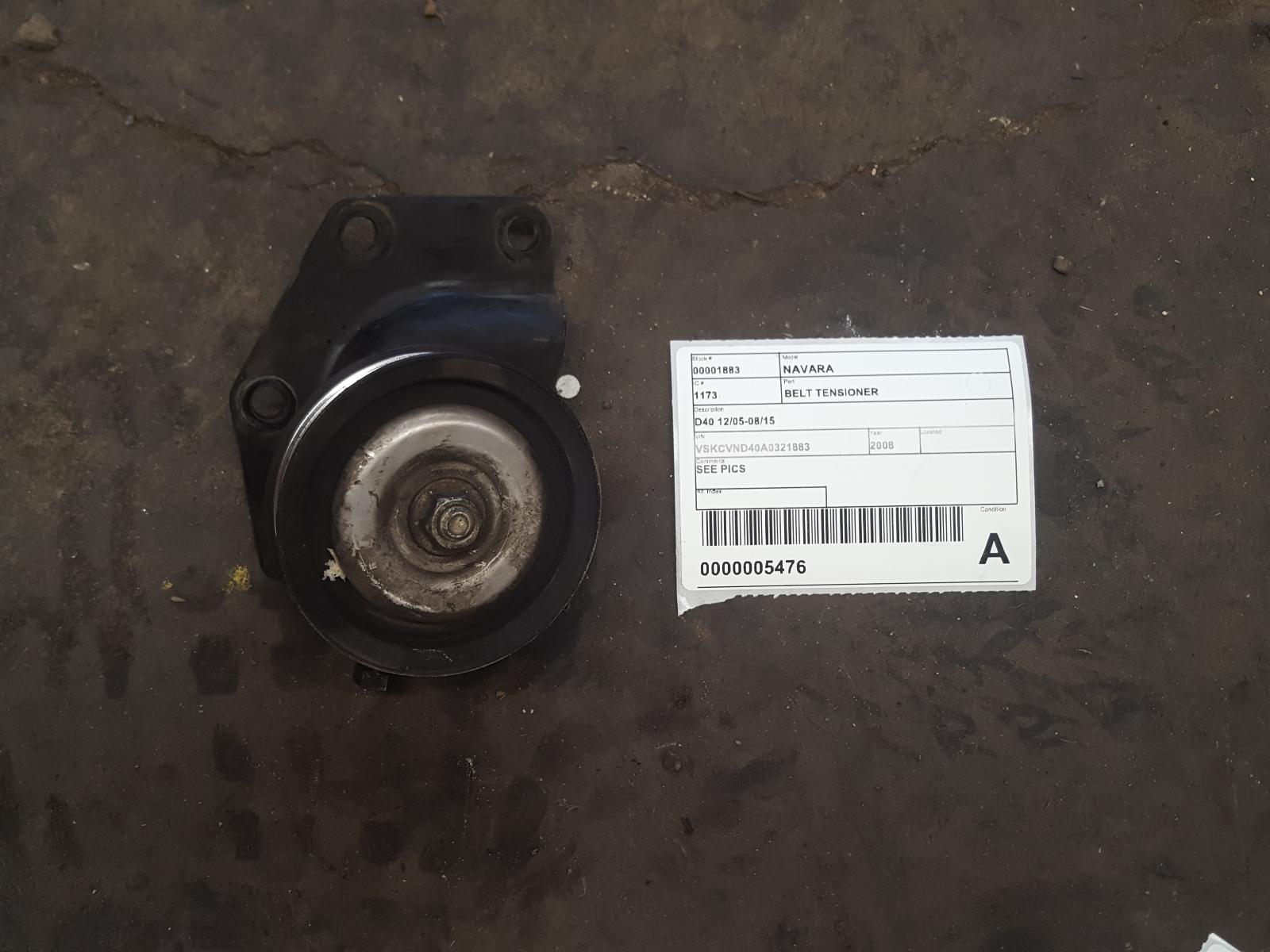 2008 Nissan Navara Belt Tensioner View Auto part Belt Tensioner Nissan Navara 2008