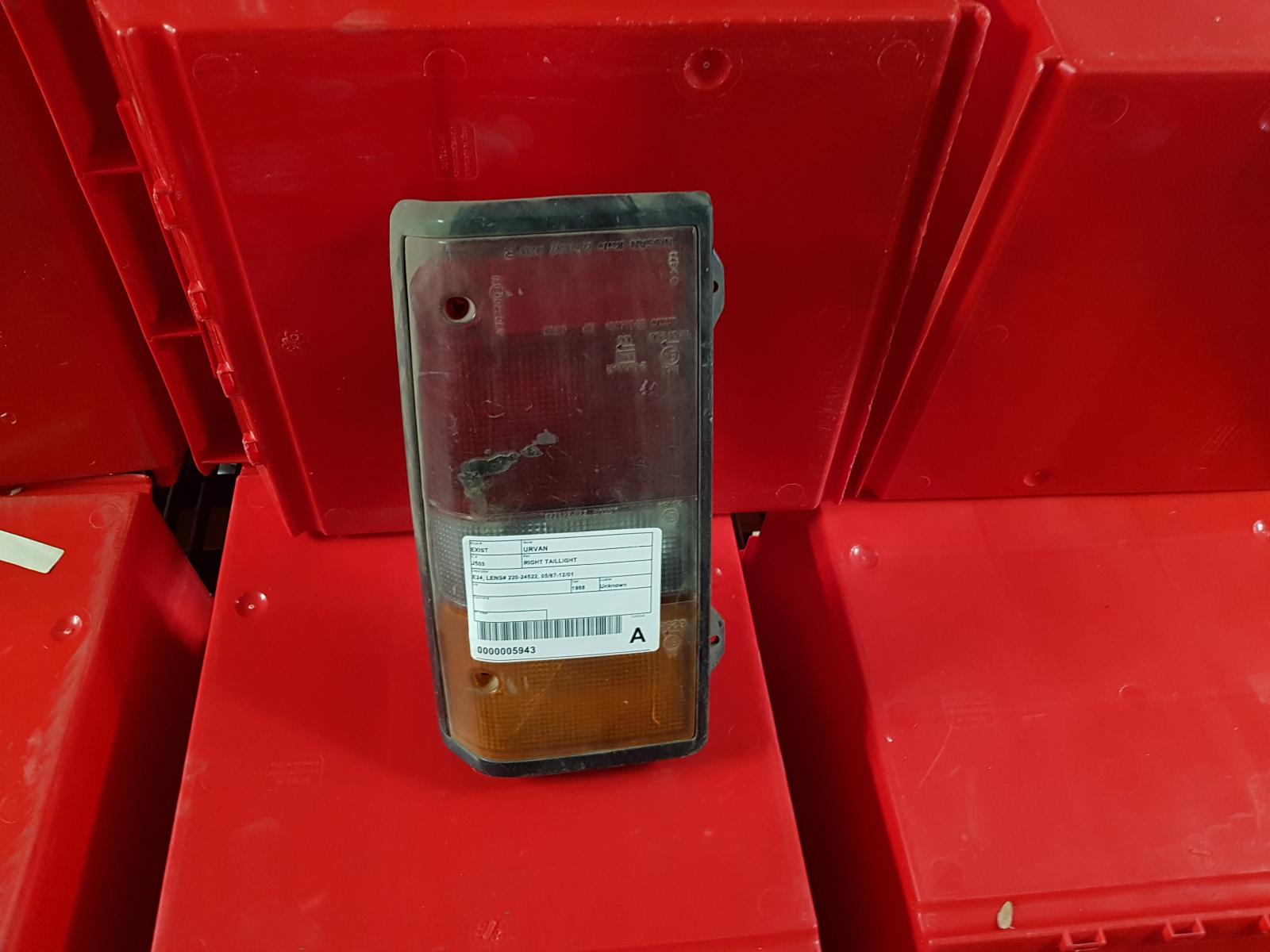 View Auto part Right Taillight Nissan Urvan 1988