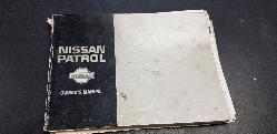 View Auto part Owners Handbook Nissan Patrol 1992