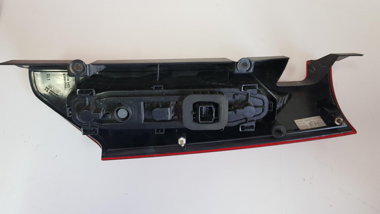 2010 Renault Kangoo Left Taillight View Auto part Left Taillight Renault Kangoo 2010