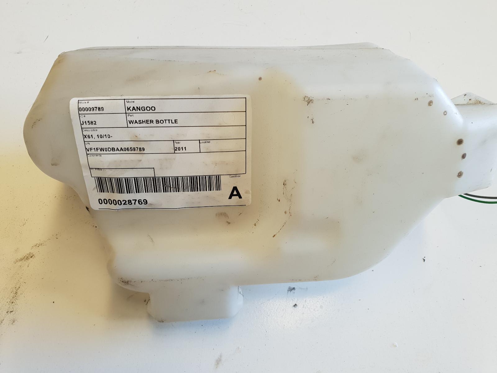 2011 Renault Kangoo Washer Bottle View Auto part Washer Bottle Renault Kangoo 2011
