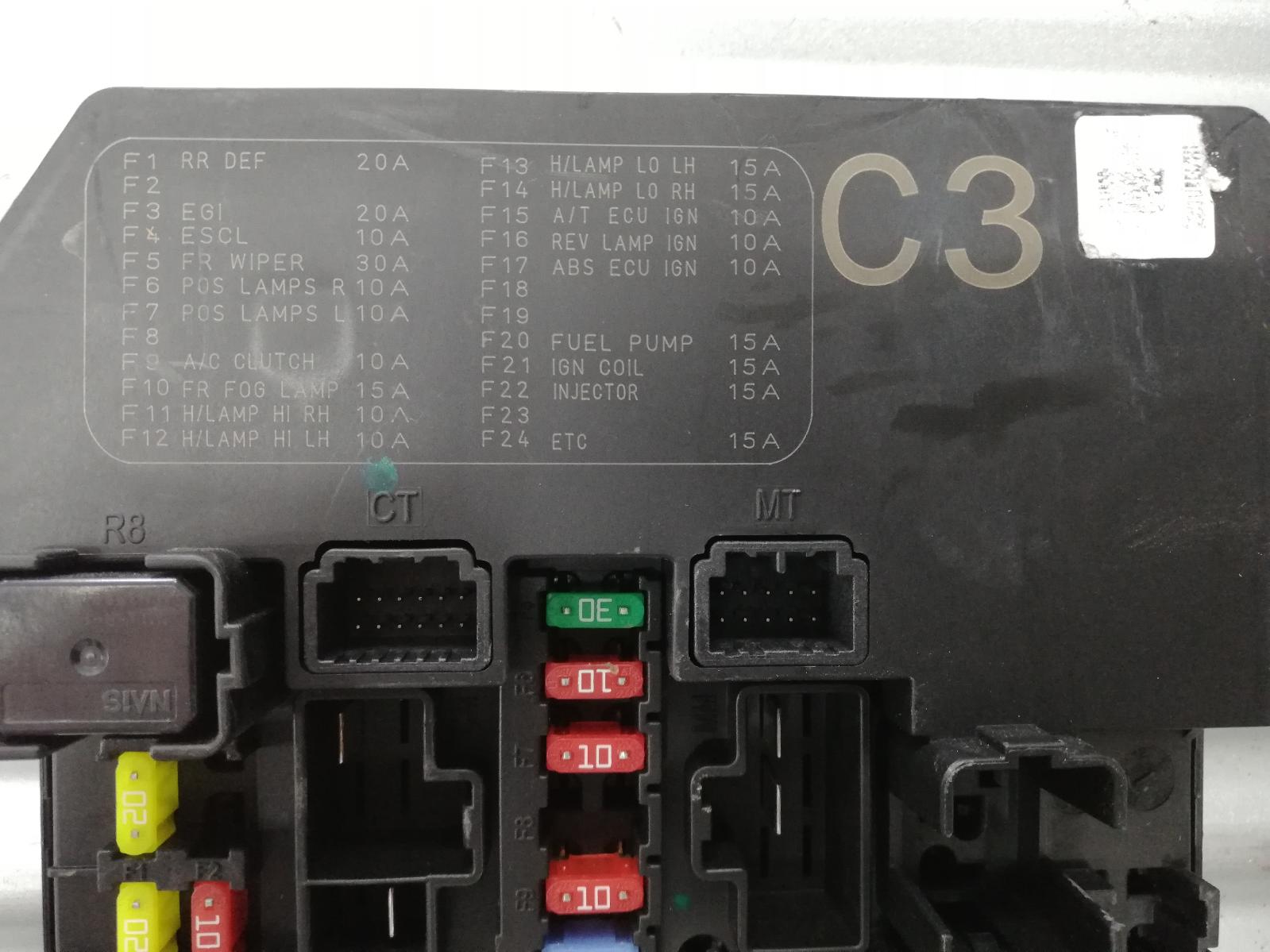 Fuse Box Pulsar Nissan 2013