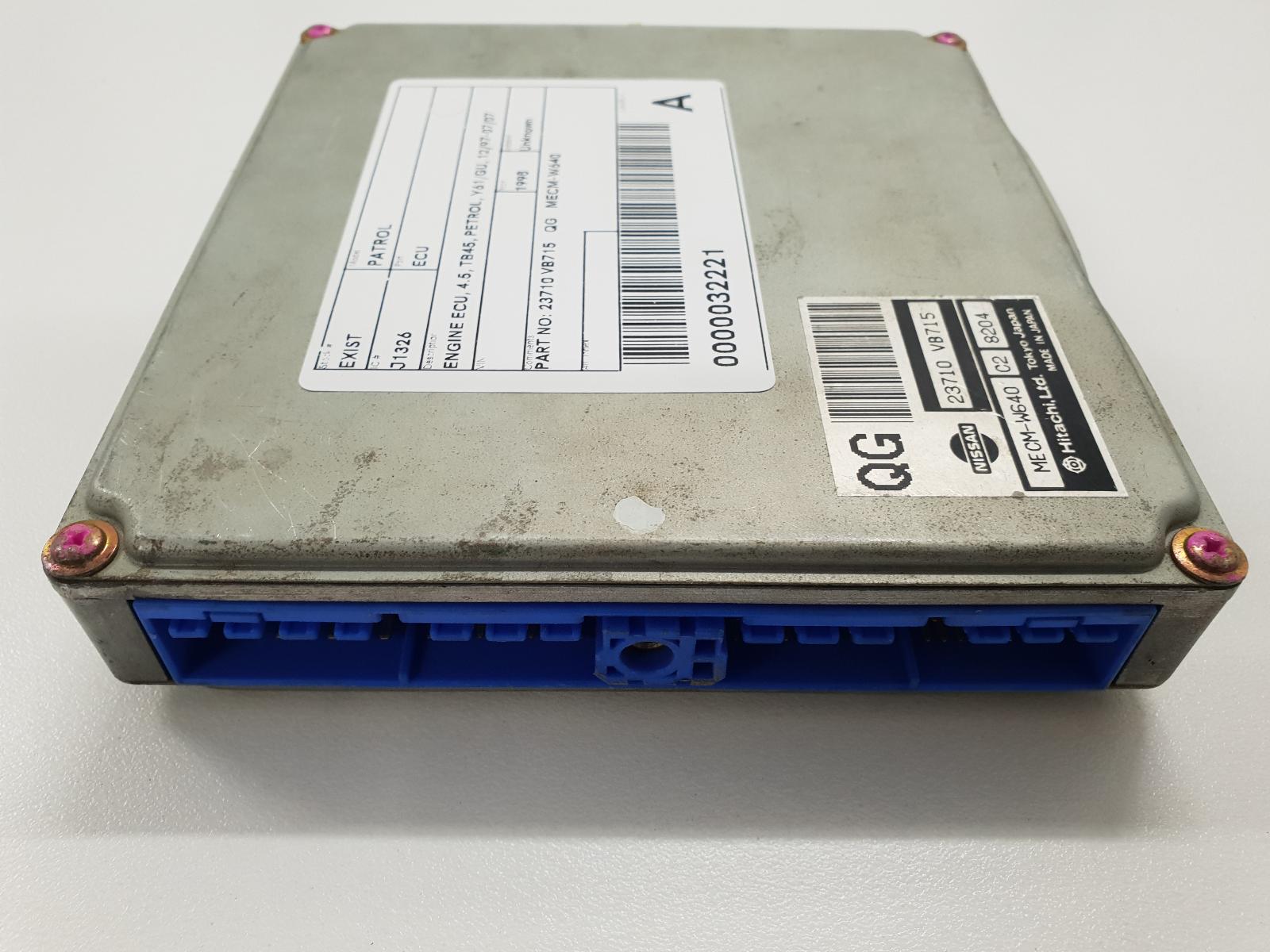 1998 Nissan Patrol Ecu View Auto part Ecu Nissan Patrol 1998