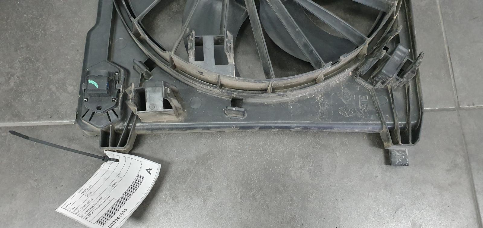 2007 Renault Megane Fan View Auto part Fan Renault Megane 2007