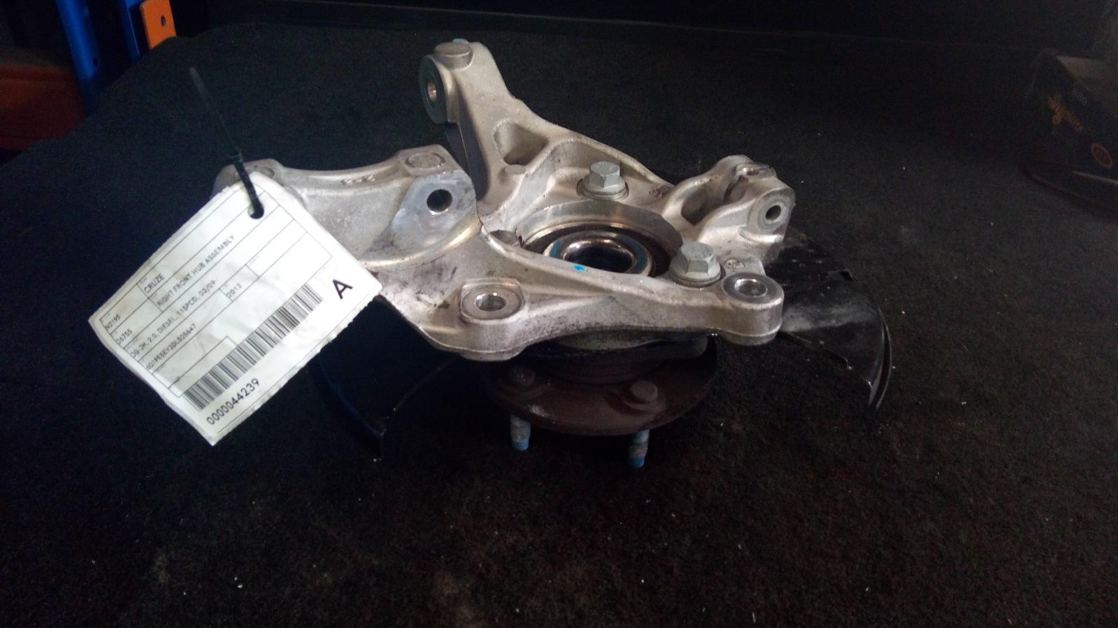 2012 Holden Cruze Right Front Hub Assembly View Auto part Right Front Hub Assembly Holden Cruze 2012