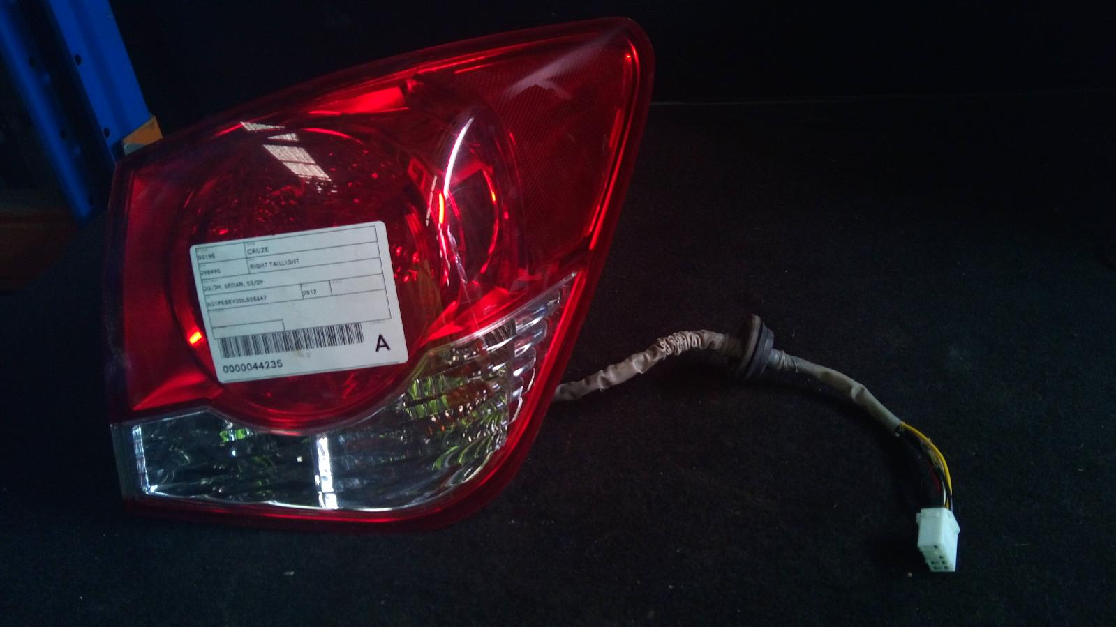 View Auto part Right Taillight Holden Cruze 2012