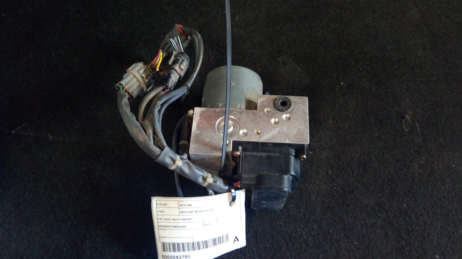 View Auto part Abs Pump/Modulator Nissan Skyline 2003