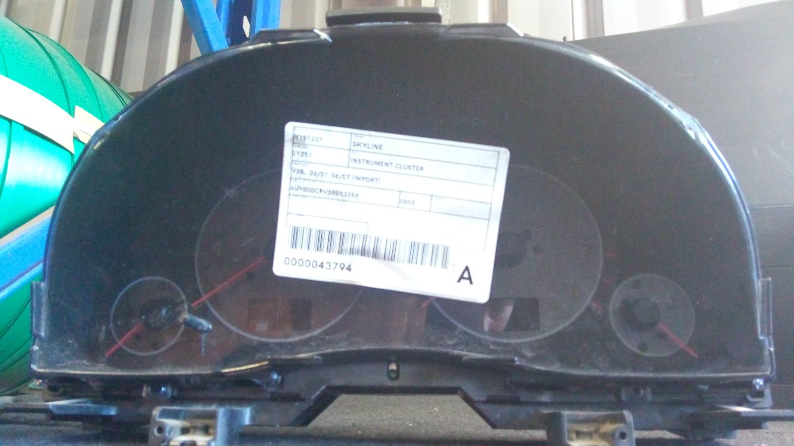 View Auto part Instrument Cluster Nissan Skyline 2003