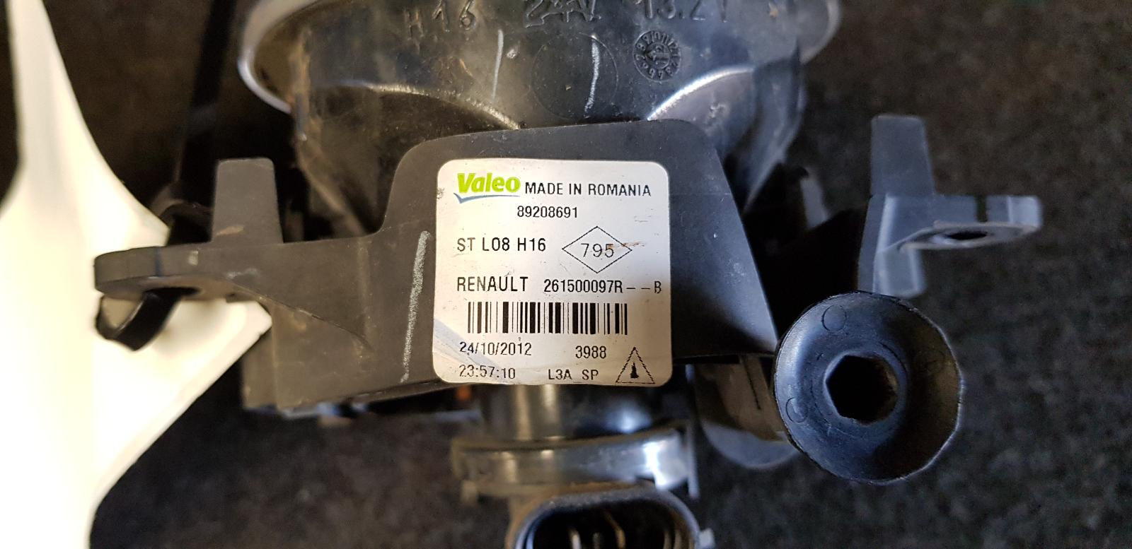 View Auto part Right Indicator/Fog/Side Renault Kaleos 2013