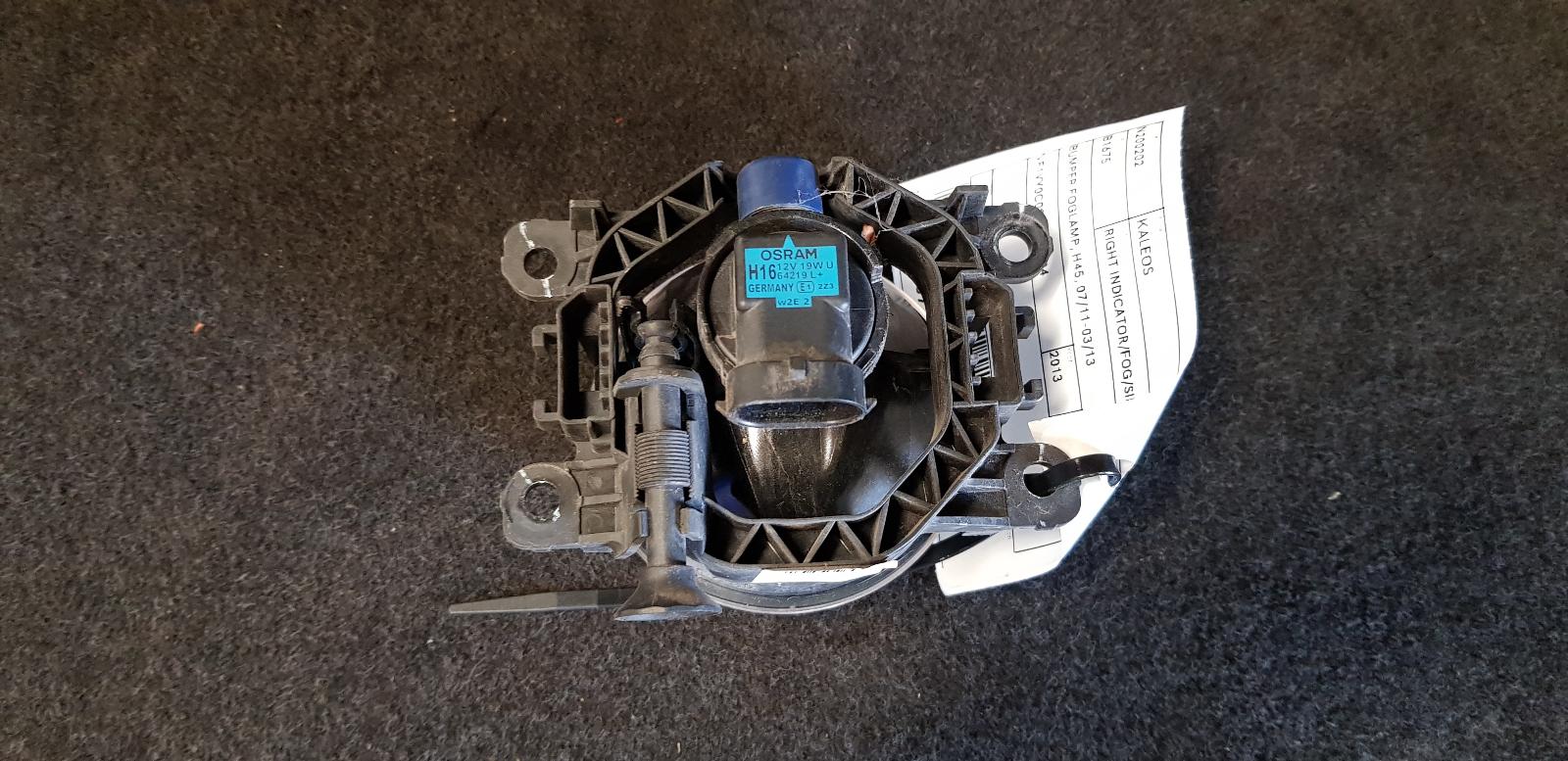 View Auto part Right Indicator/Fog/Side Renault Kaleos 2013