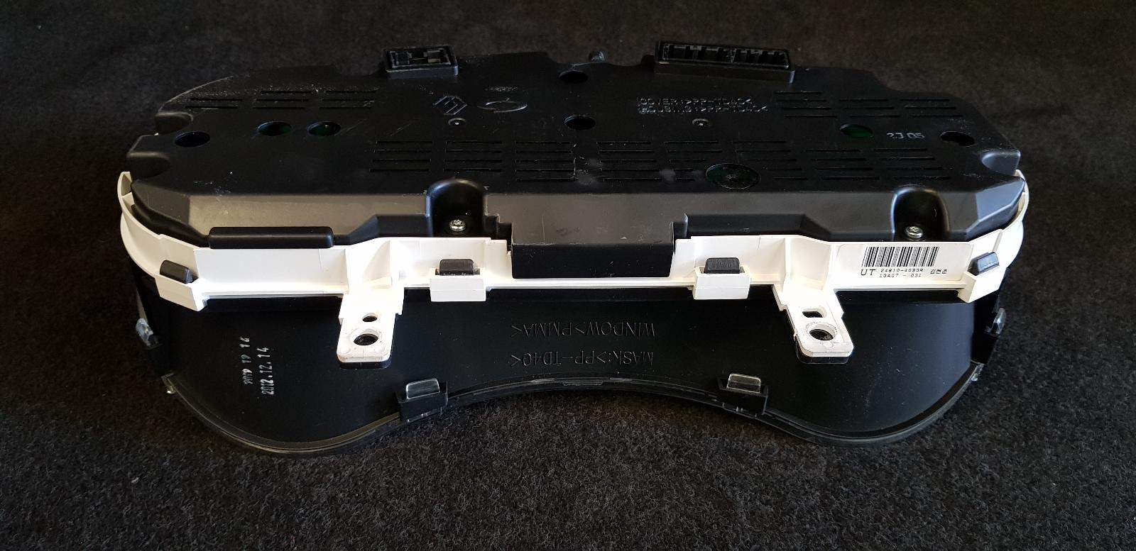 2013 Renault Kaleos Instrument Cluster View Auto part Instrument Cluster Renault Kaleos 2013